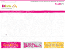 Tablet Screenshot of bicbands.com